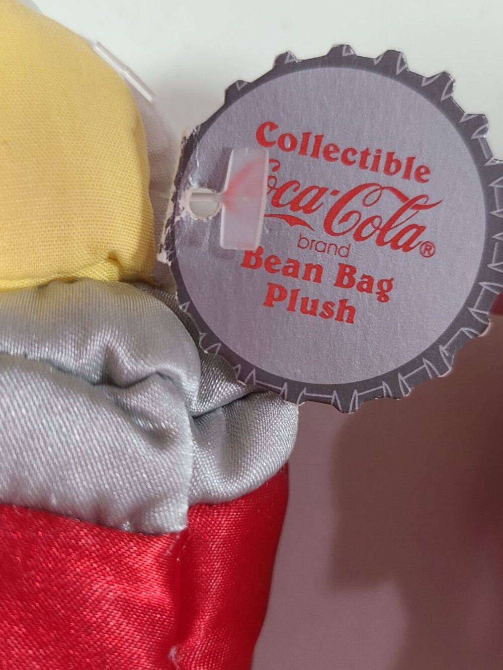 Coca Cola Monkey Plush & Bean Bag Soda Can Collectible Vintage 90's - Picture 5 of 11